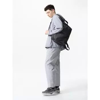 Uniqlo Stretch Waist Striped Брюки 02 LIGHT GRAY/MEN XS