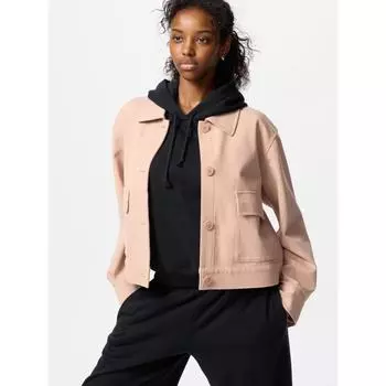 Uniqlo Свободная куртка из японского джерси 09 BLACK/XXL