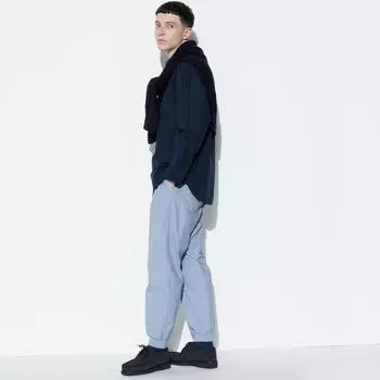 UNIQLO Свободные хлопковые брюки для бега с губами, краска для одежды