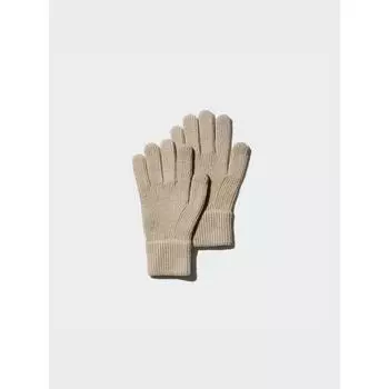 Uniqlo Трикотажные перчатки Heattech 08 DARK GRAY/UNISEX XL