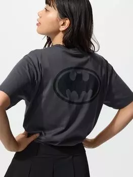 Uniqlo Universal Movies UT Графическая футболка с коротким рукавом H 08 DARK GRAY/WOMEN S