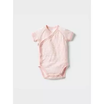 Uniqlo Внутренний комбинезон из японской хлопковой сетки, с передним вырезом 01 OFF WHITE/60