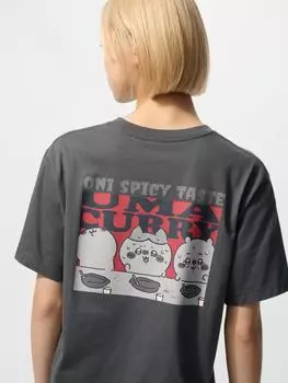 Uniqlo Япония Чикава X Медведь Нагано Ут 07 GRAY/S