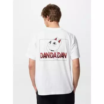 Uniqlo Япония Dandadan Ut 00 WHITE/S