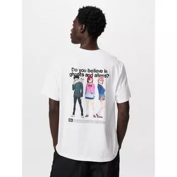 Uniqlo Япония Dandadan Ut 00 WHITE/S