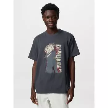 Uniqlo Япония Dandadan Ut 08 DARK GRAY/S