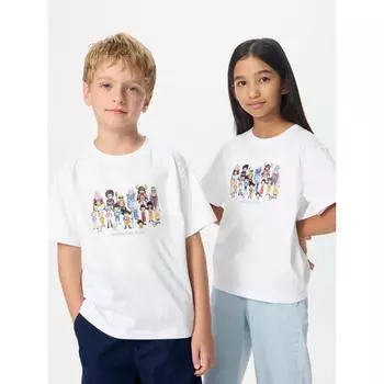 Uniqlo Япония Dragon Ball Дайма Ут 00 WHITE/160