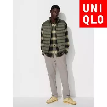 Uniqlo Япония Heattech Easy Брюки 2way Stretch 07 GRAY/3XL
