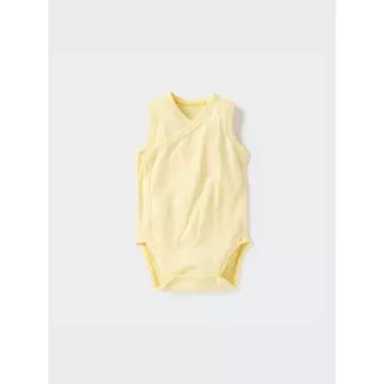 Uniqlo Япония Хлопок Сетчатый Боди Без Рукавов 52 GREEN/60