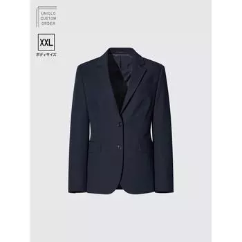 Uniqlo Япония Эластичная куртка индивидуальный заказ Xxl Размер 06 GRAY/65
