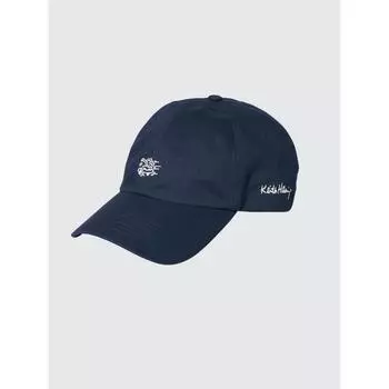 Uniqlo Япония Кит Харинг УФ-защитная кепка 69 NAVY/ONE SIZE