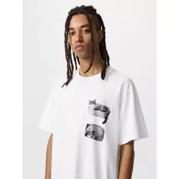 Uniqlo Япония Magnum Фото Ut 00 WHITE/XS