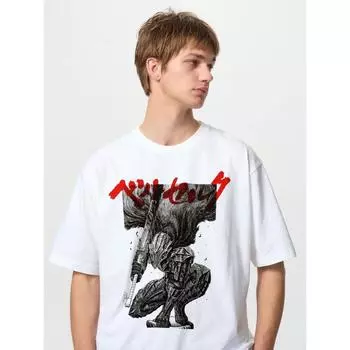 Uniqlo Япония Манга Курация Ut Berserk Relax 00 WHITE/XS