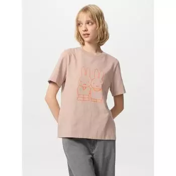 Uniqlo Япония Miffy Ut 31 BEIGE/XS