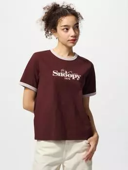 Uniqlo Япония PeanUts Ut 18 WINE/S