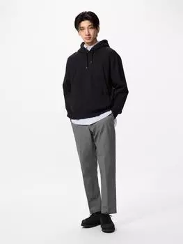 Uniqlo Япония Смарт Брюки-лодыжки Ультраэластичные 07 GRAY/M