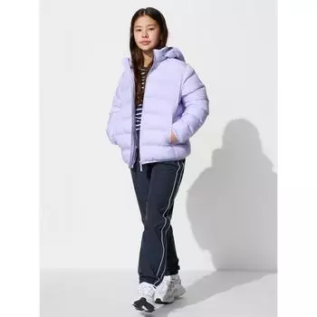 Uniqlo Япония теплые легкие брюки джоггеры 69 NAVY/100