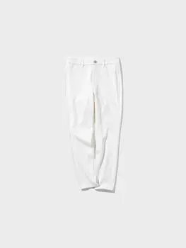 Uniqlo Япония Ультраэластичные укороченные леггинсы 00 WHITE/S