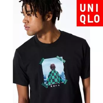 Uniqlo Япония Ut Архив Demon Slayer Ut 09 BLACK/XS