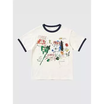 Uniqlo Япония Жан Мишель Баския Ут 01 OFF WHITE/100