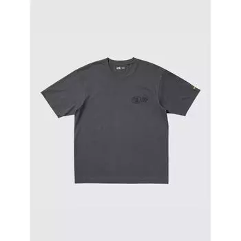 Uniqlo Япония Жан Мишель Баския Ut Свободный крой 08 DARK GRAY/S
