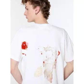 Uniqlo Япония Final Fantasy Ut 00 WHITE/XS