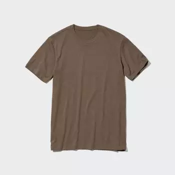 UNIQLO ЯПОНИЯ Футболка с круглым вырезом Dry Color с короткими рукавами