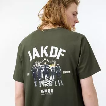 UNIQLO ЯПОНИЯ Кайдзю Нет. 8 UT стандартный крой с короткими рукавами