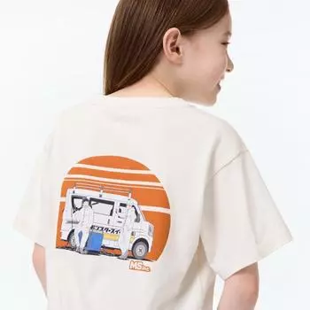 UNIQLO ЯПОНИЯ Monster Нет. 8 УТ с коротким рукавом