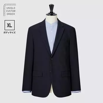UNIQLO ЯПОНИЯ Впечатляющая куртка из эластичной шерсти в двух направлениях, размер XL, длина 73-77 см, длина рукава 59-65 см, можно подобрать 08 DARK GRAY/73