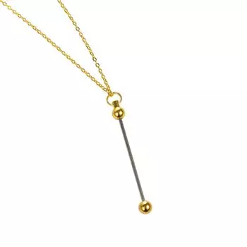 Unique Designs Bead Necklace Craft Set Supplies for Beginners and Professional Crafte of All Ages Daily Casual Wear золотой