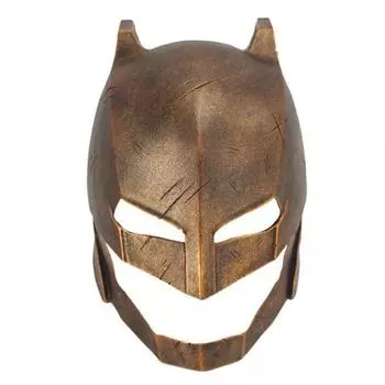 Unique Face Batman Mask For Christmas And Halloween Events Durable Design Resin Copper Batman Mask