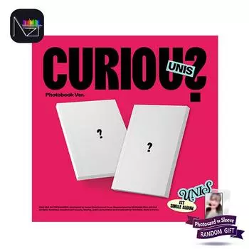 UNIS - 1-й сингл-альбом CURIOUS (Фотокнига Вер.) RANDOM 1PCS