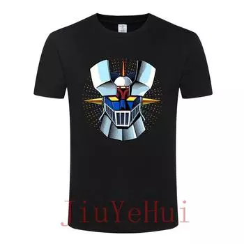 Унисекс 2023 Mazinger Z, анимированный робот, фильм, просмотр улиц, модная футболка унисекс, повседневная футболка, анимационная футболка для мальчиков и девочек