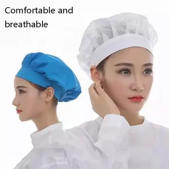 Унисекс эластичные сетчатые шапки для кафе, бара, кухни, ресторана, пекарни, официанта