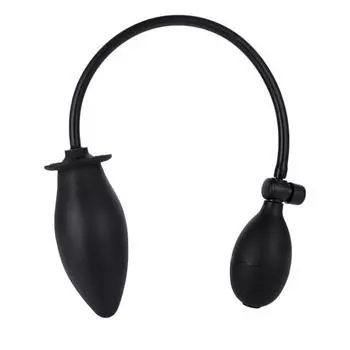 Унисекс Анальная Анальная пробка Силиконовая надувная подушка безопасности Секс-игрушка для взрослых на заднем дворе