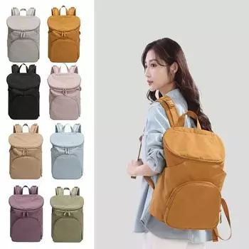 Unisex Backpack Three-In-One Waterproof Commuter Bag Student Schoolbag чёрный