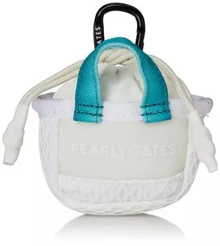 Unisex Ball Ball Pouch Gradation FR [PEARLY GATES] Pouch/UNDYED W90H75D50 / 053-2284807 030_White
