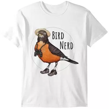 Unisex Bird Nerd Triblend T Shirt. Birding Apparel. Men s / Woman s Tee. Funny T-Shirt. Geeky Birding Shirts Classic T-shirt M
