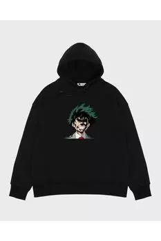 Unisex Black Hooded Sweatshirt Eat This V2