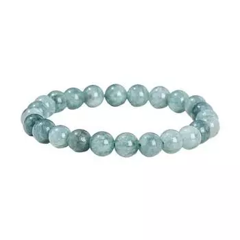 Унисекс Браслет Регулируемая Длина Подростковый Взрослый Браслет Круглые Бусины Дизайн на Эластичной Веревке Браслет Ювелирное Изделие Подарок 6 mm