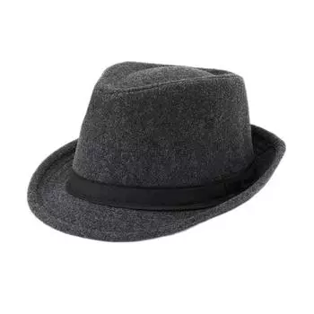 Унисекс британские фетровые шляпы в стиле джаз для мужчин среднего возраста, шерстяная фетровая шляпа, шляпа осень-зима, джентльменские свадебные вечерние волшебные шапки