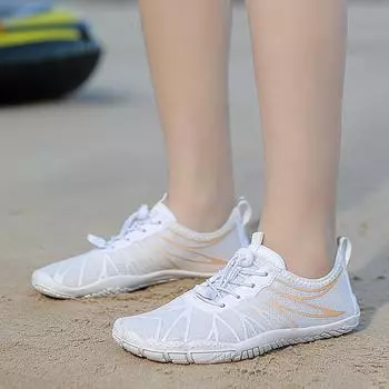 Унисекс быстросохнущие нескользящие туфли для ходьбы по болоту и пляжа 168; 39 флуоресцентный зеленый