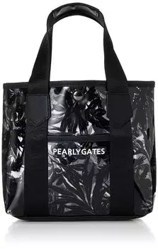 Unisex Cart Bag Delicate Botanical Pattern Clear Cart BAG FR [Pearly Gates] / 053-3281603 121_Navy