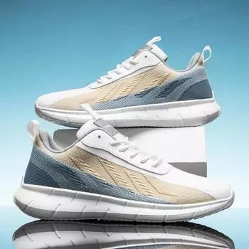 Унисекс повседневные кроссовки стильные и легкие подходят для бега и пеших прогулок упражнения здоровый образ жизни 39 чёрный