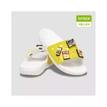 UniseX Crocs X Ottogi Classic Slide 208935 14р 14R whiteyellow/M9W11