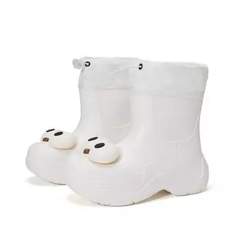 Унисекс дождевые сапоги для взрослых, фабричного производства, с круглым носком, ПВХ/ЭВА/резиновая стелька для всех сезонов, дождевые сапоги для женщин на открытом воздухе 40-41Foot length(250mm) зелёный