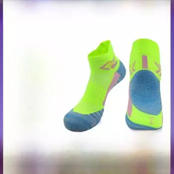 Унисекс дышащие носки для марафона на весну и лето - низкие, подошва Towel M 34-38