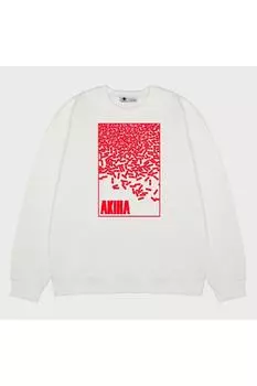 Unisex Ecru Sweatshirt Akira Pills