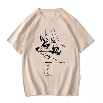 Унисекс ЕС японский аниме бензопила женская футболка мультфильм Pochita футболка Makima Harajuku графические футболки одежда топы футболка S